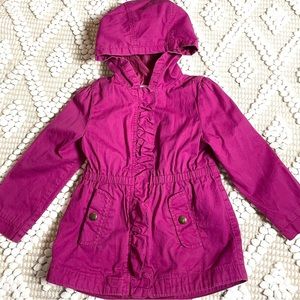 Gymboree Toddler Pink Ruffle Jacket